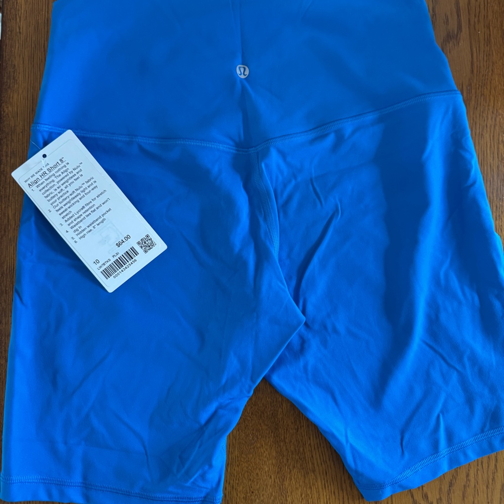 Lululemon Pool Blue Athletic Shorts